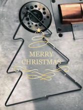 Merry Christmas! 2D CNC Wire Bending Machine For Christmas Trees Shape YN327
