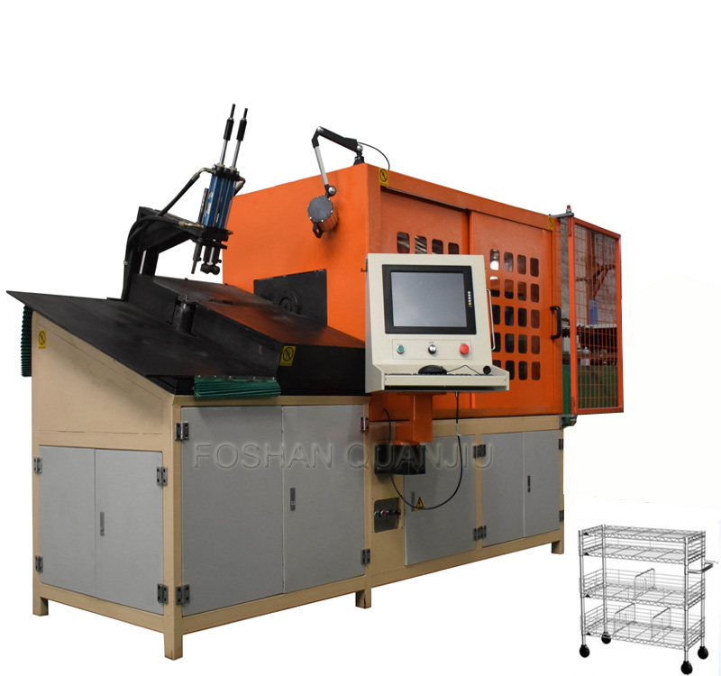 3D CNC Fully Automatic Wire Rotating Wire Bending Machine HT-3D-ZX780