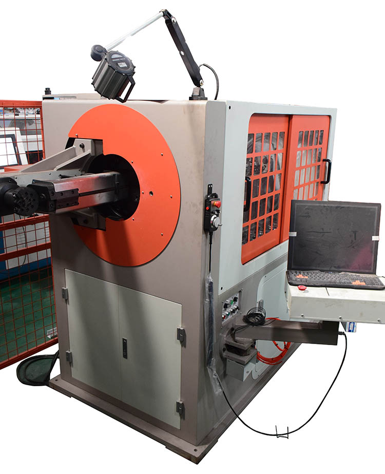 3D CNC Fully Automatic Head Rotating Wire Bending Machine HT-3D-ZT580