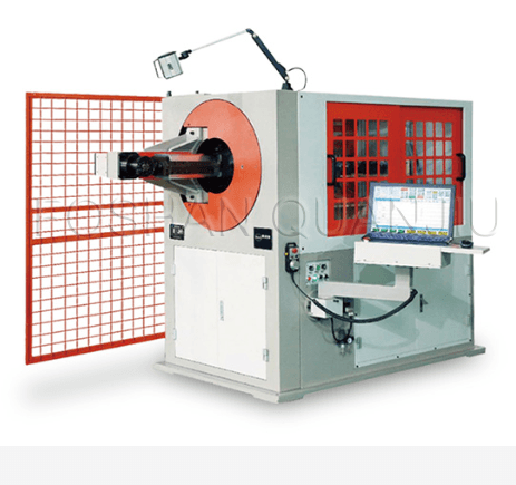 3D CNC Fully Automatic Head Rotating Wire Bending Machine HT-3D-ZT580