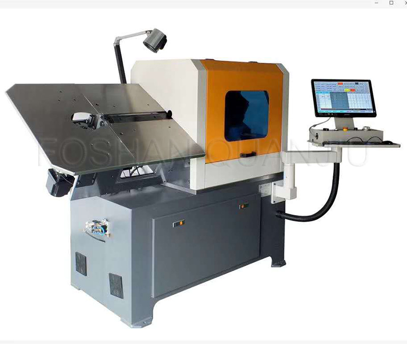 Newly Developed 3D Wire Rotating Wire Bending Machine 3D002