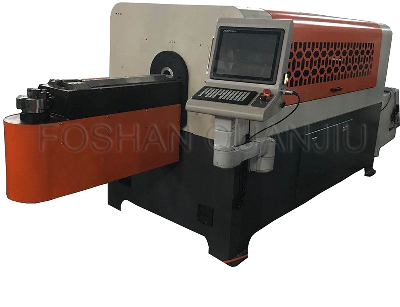 Newly Developed 3D Head Rotating Wire Bending Machine 3D005