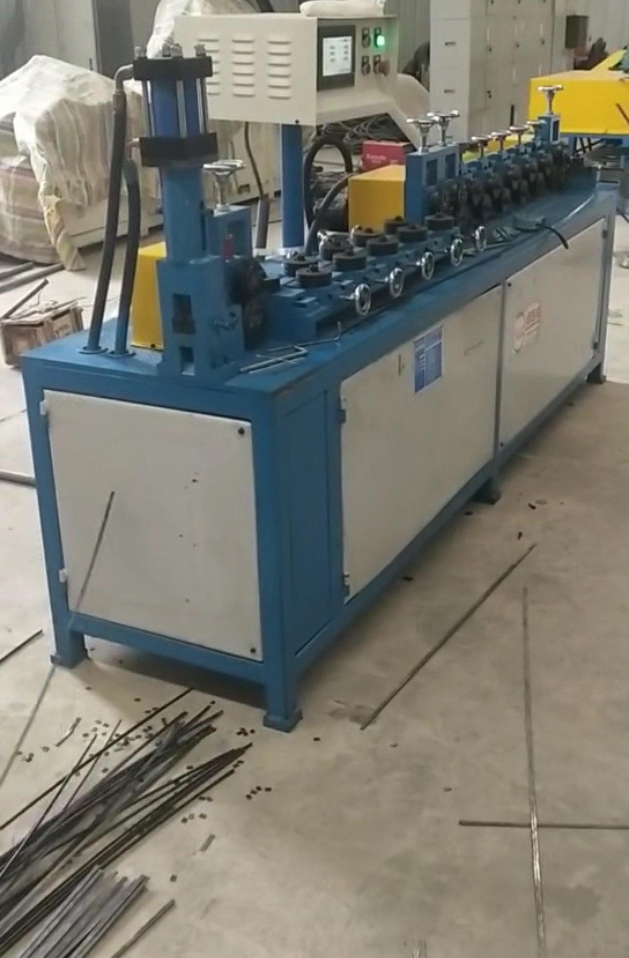 Factory direct selling Flat wire straightening and cutting machine WSC005