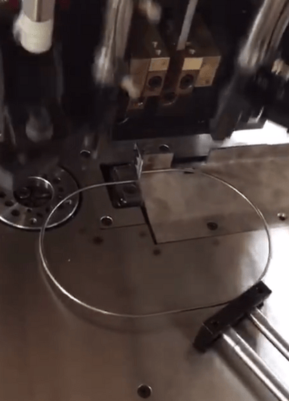 CNC 2D Wire Bending Machine with Butt Welder for circular sector Z043