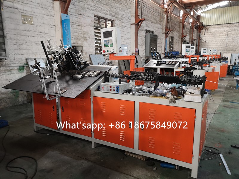 4.0mm Iron Wire 2D CNC Bending Machine For 186×460 Z061