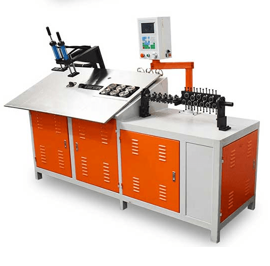 2D CNC 4.8mm stainless steel wire bending machine for fishing  Z080
