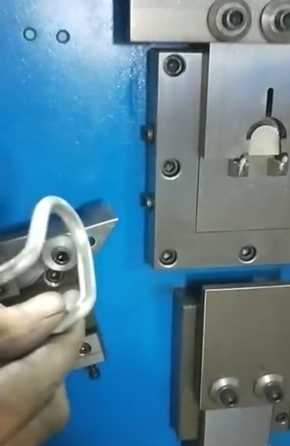 Aluminium Wire cooker handle making machine AB219