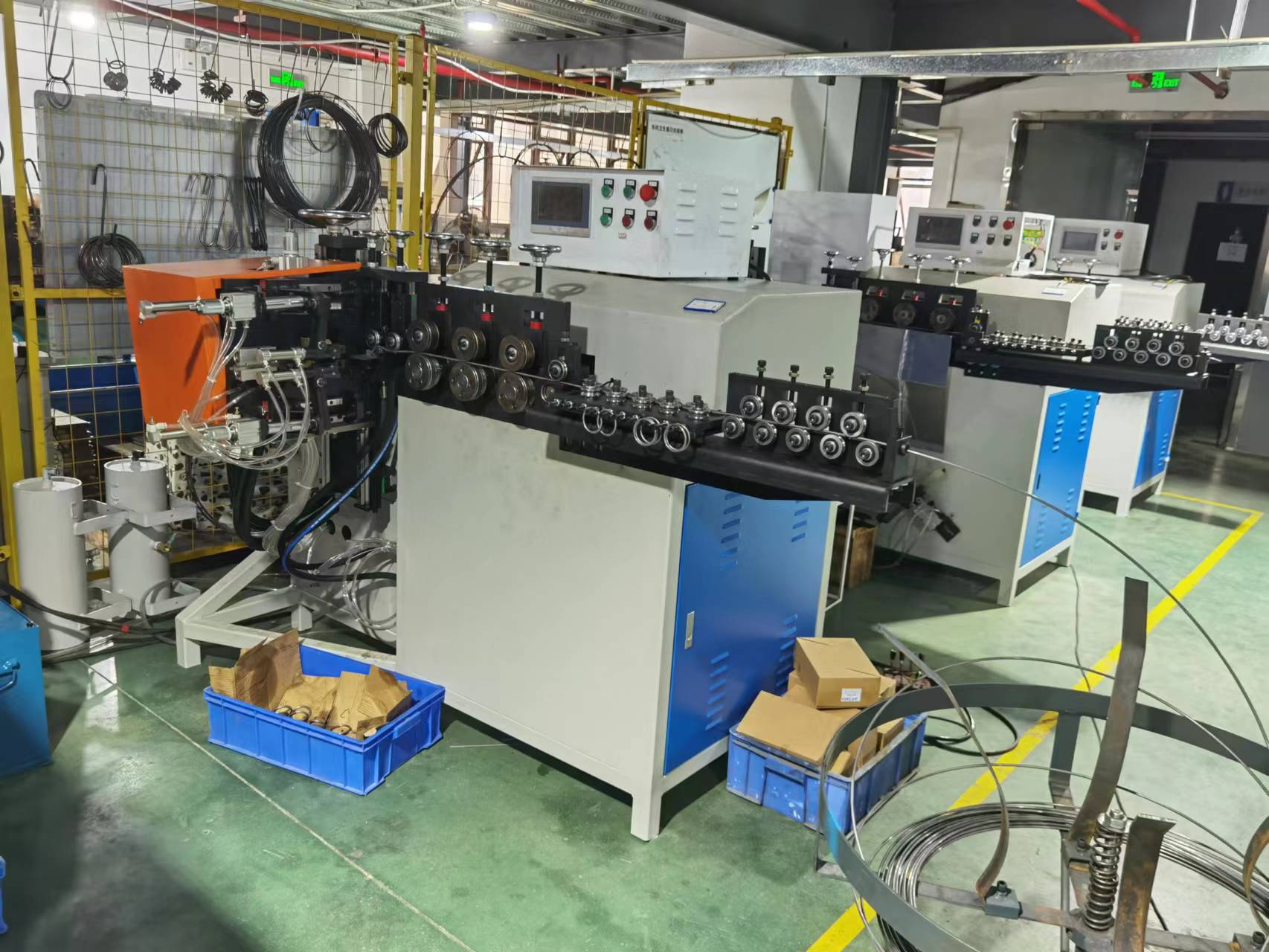 Automatic wire ring making machine-6mm wire, inner ring diameter 52.5mm BR034