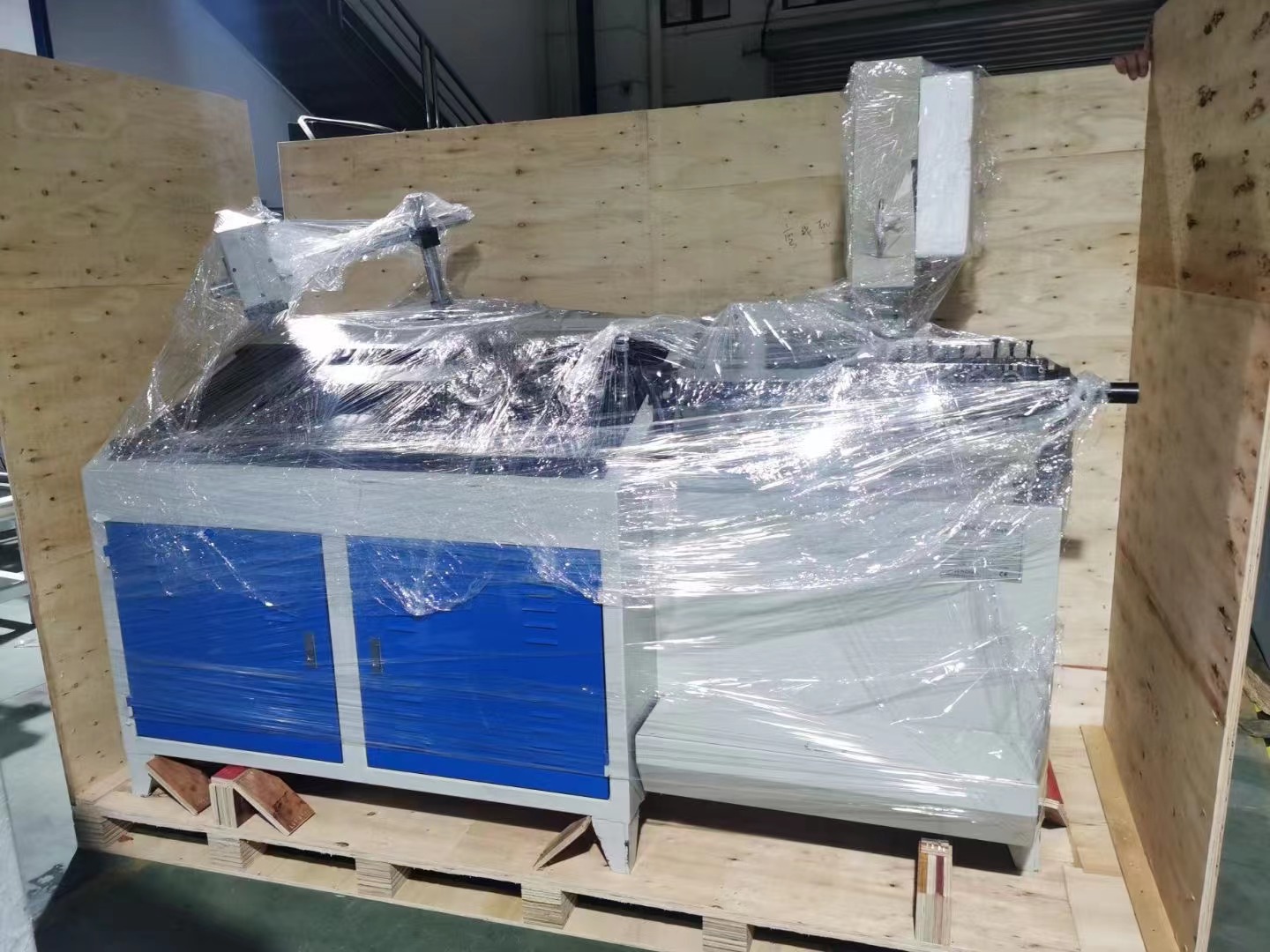 Machines packed and shipmnet  PS001