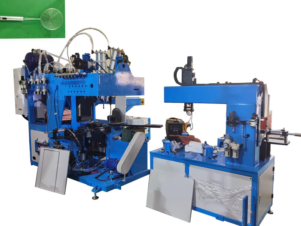 Automatic Fan Guard production line- Looping and welding machine for Mexico YN007