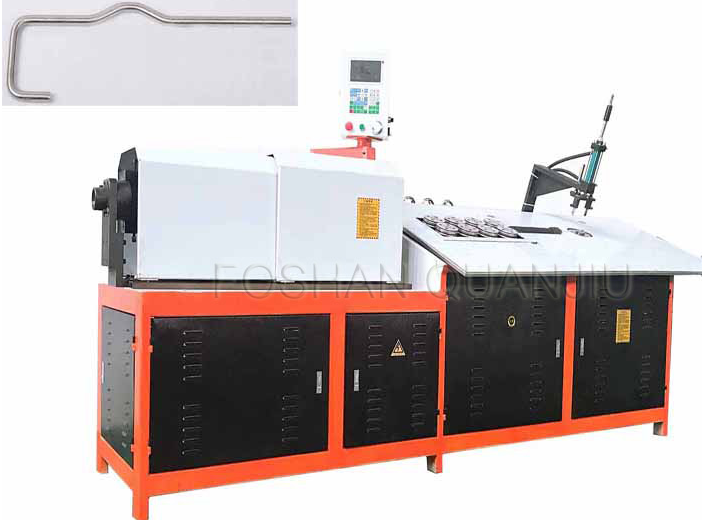 Fully Automatic 2D CNC Wire Bending Machine for Various Shapes YN033