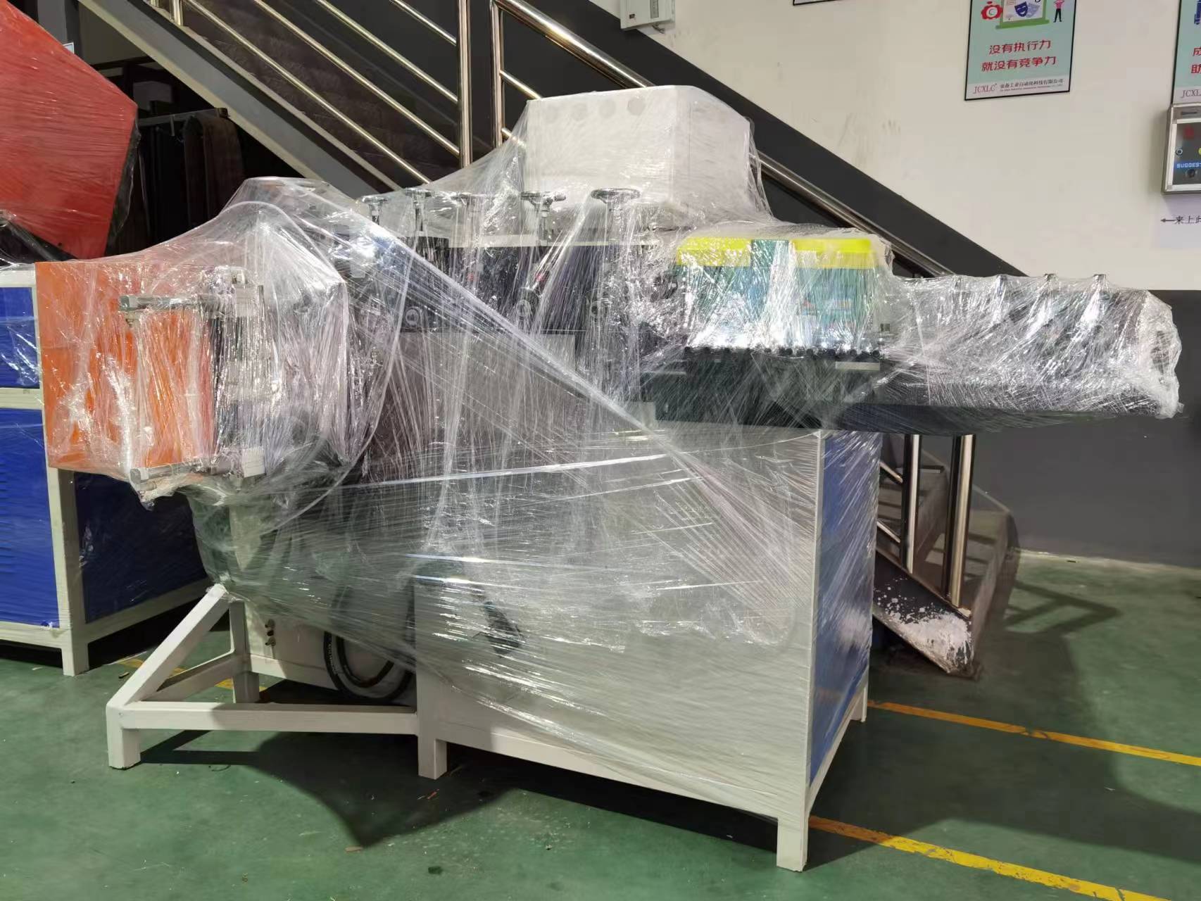 2*650mm & 3*50mm Wire Ring Making And Butt Welding Machine Shipped to Algeria YN338