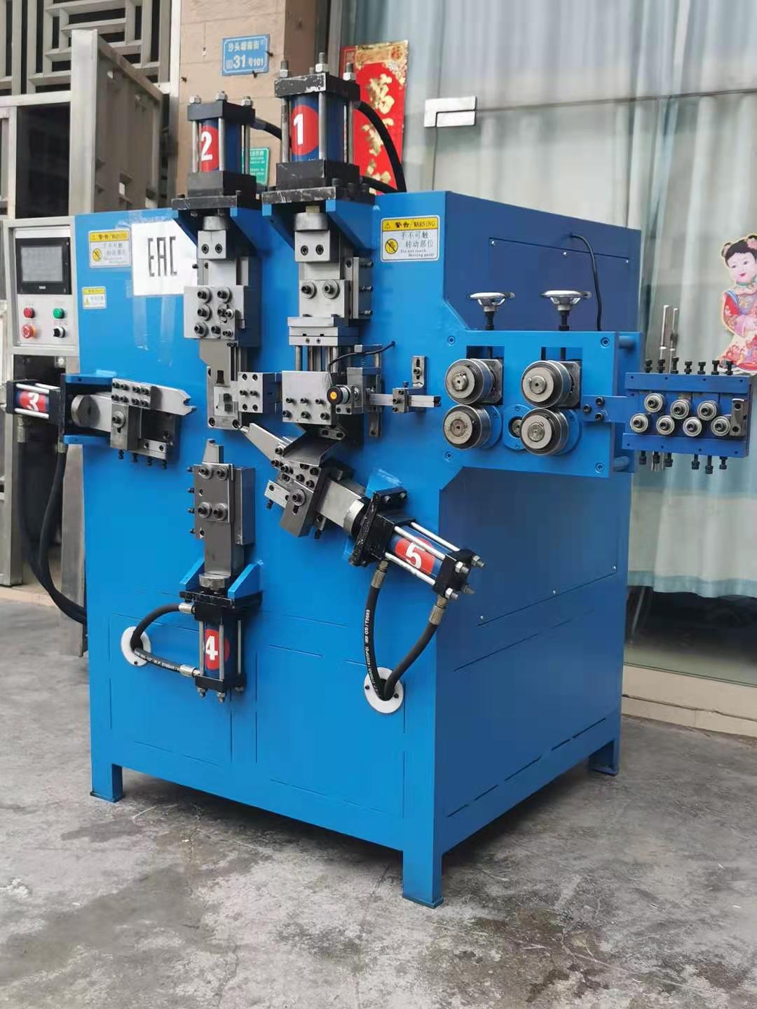 New Style Hydraulic Wire Forming Machine For Square Shpae Hose Clamp YN174