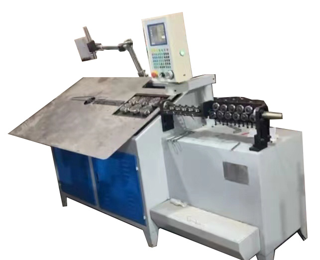New Style 2D CNC Flat Wire Bending Machine with Punching YN177