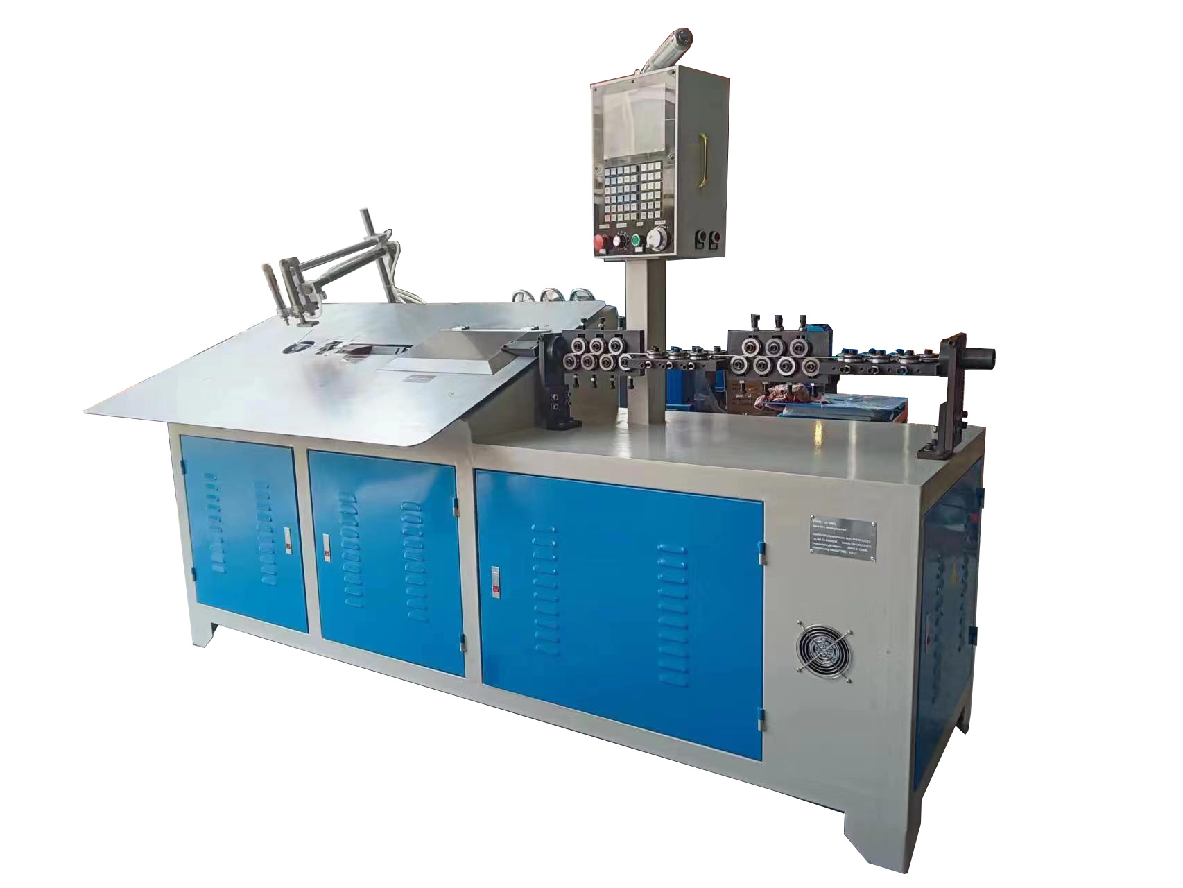 Manufacturing New Style 2D CNC Wire Bending Machine for Strainer Spoon Frame YN214