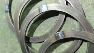 High Efficiency Hydraulic Flat Wire Forming and Laser Welding Machine for Circular Ring YN273