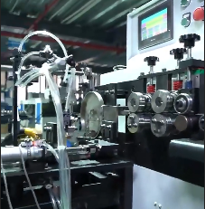 Automatic 3-8mm Wire Ring Making Machine with Robot Arm +Double Torches Welding Machine YN280