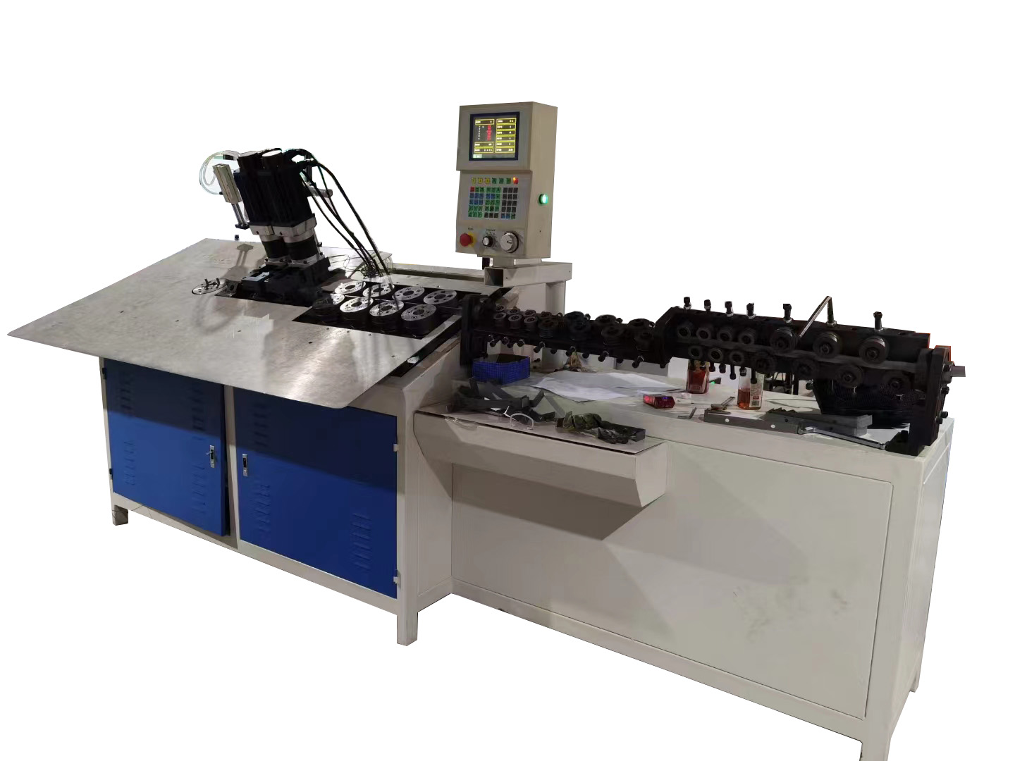 5 axis 4-10mm 2D CNC Wire bending machine AB270